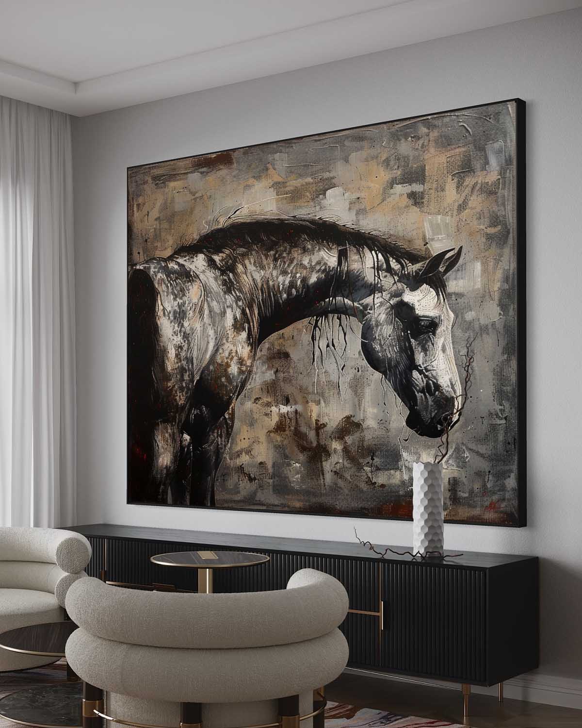 Contemporary Horse Art #HA026