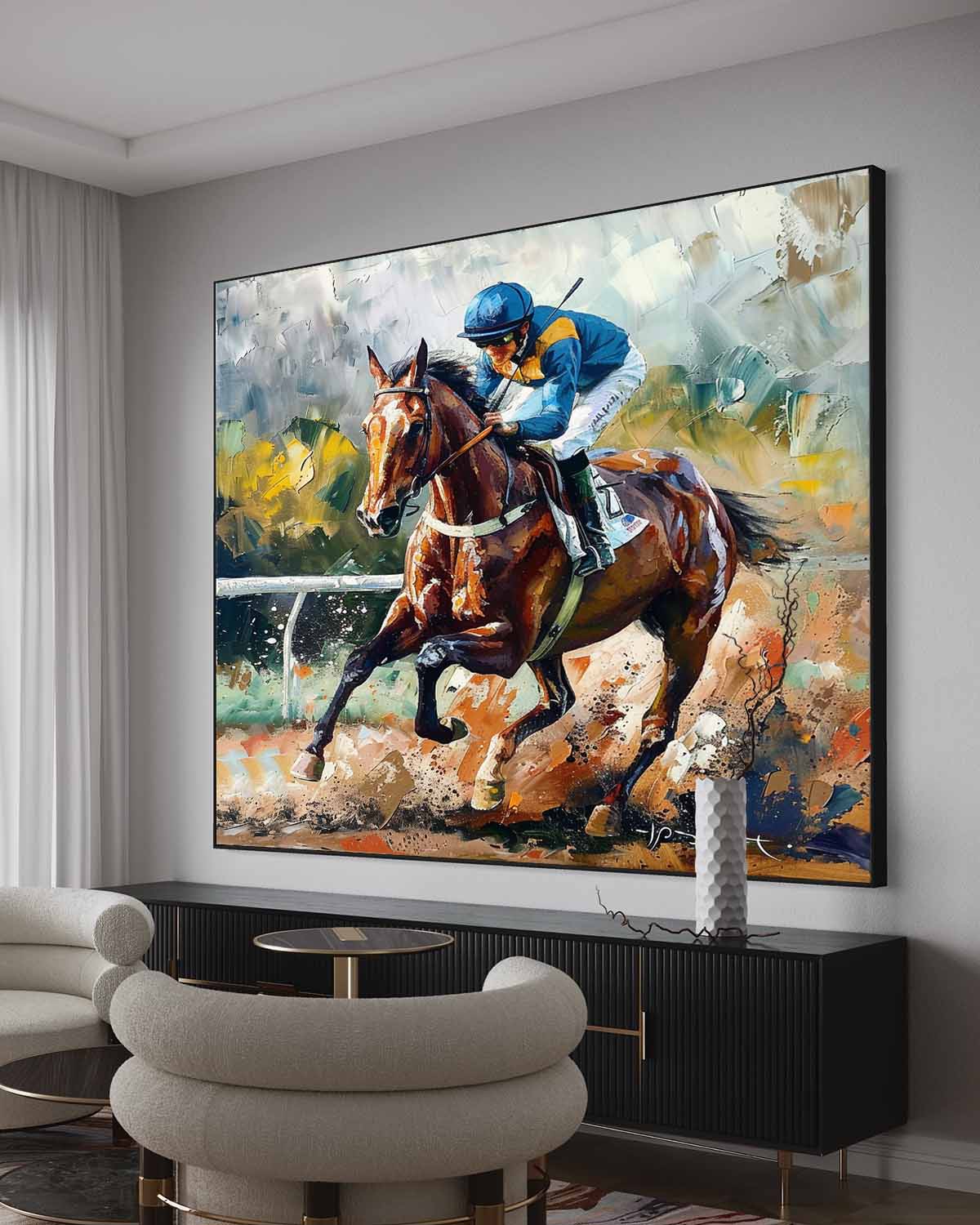 Contemporary Horse Art #HA022