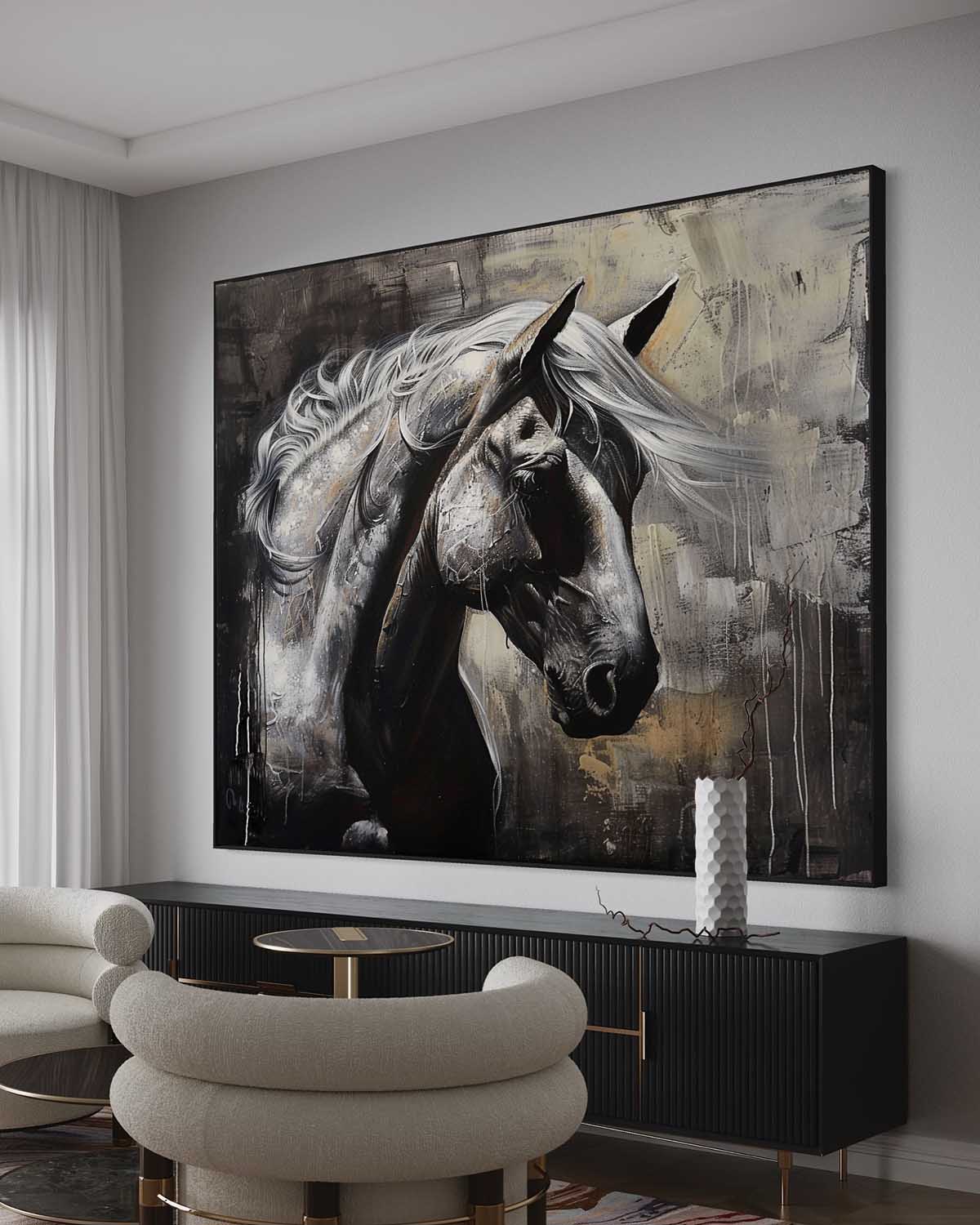 Contemporary Horse Art #HA027