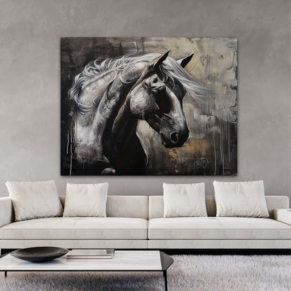Contemporary Horse Art #HA027