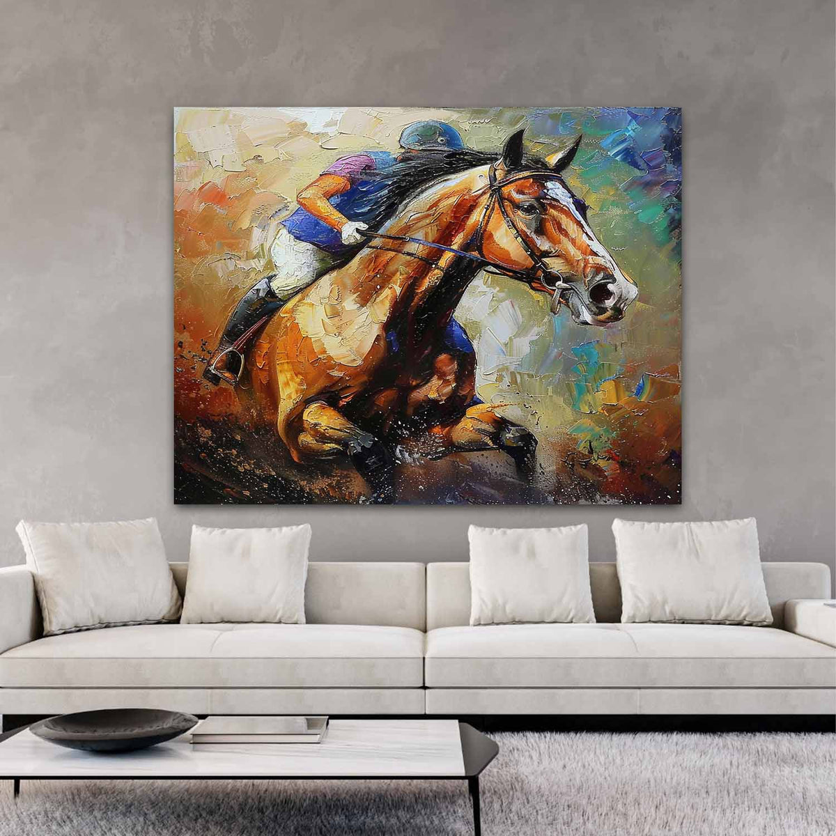 Contemporary Horse Art #HA018