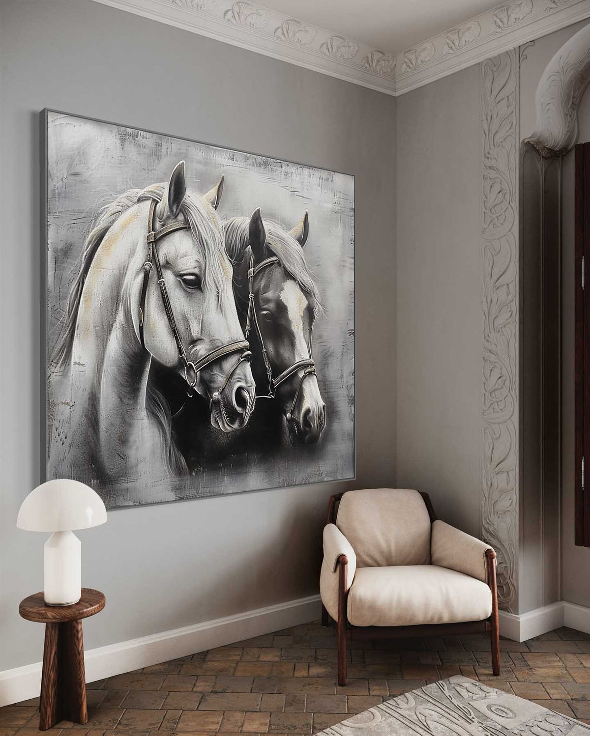 Contemporary Horse Art #HA012