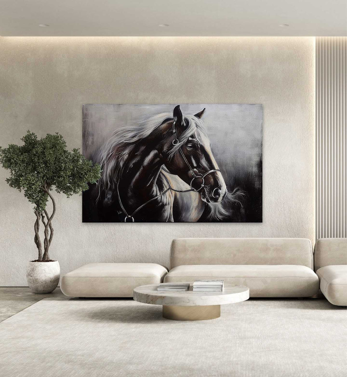Contemporary Horse Art #HA025