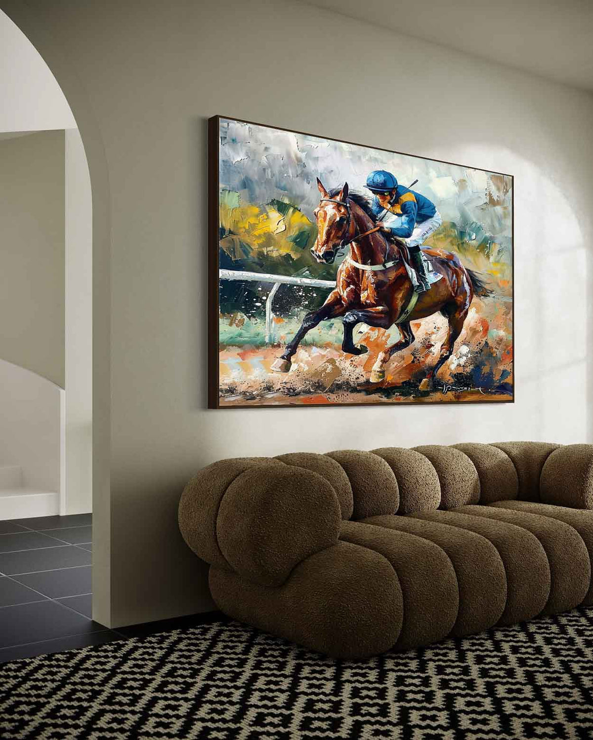 Contemporary Horse Art #HA022