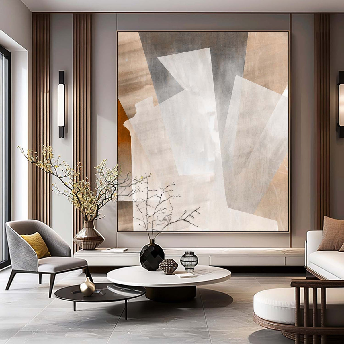Contemporary Minimalist Art #MA086