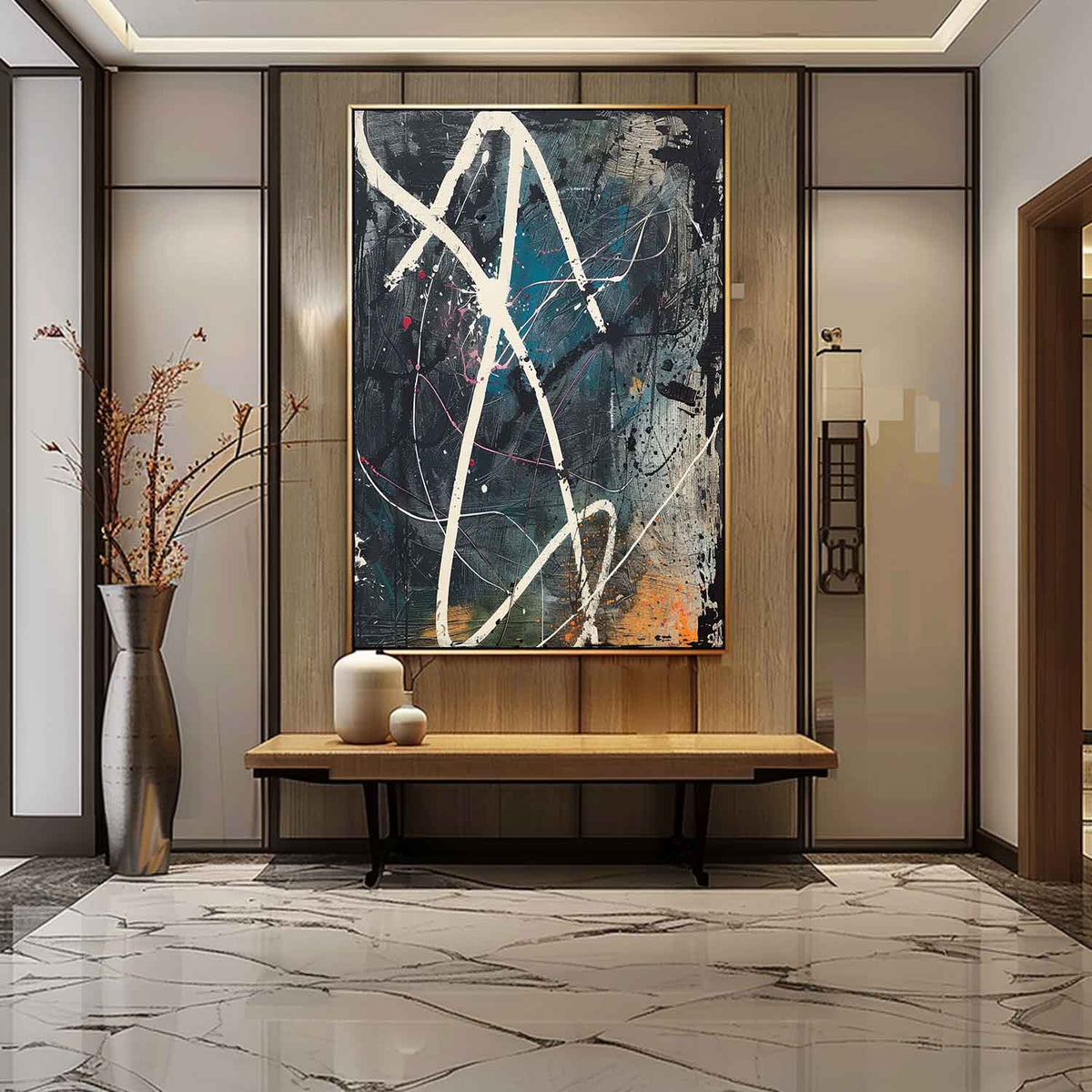 Abstract Expressionist Art #AEA016