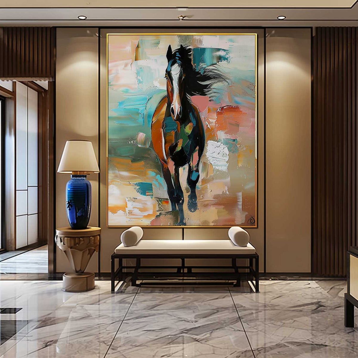 Contemporary Horse Art #HA001