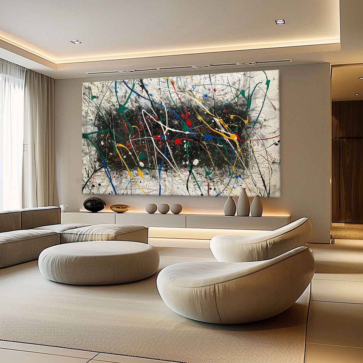 Abstract Expressionist Art #AEA030