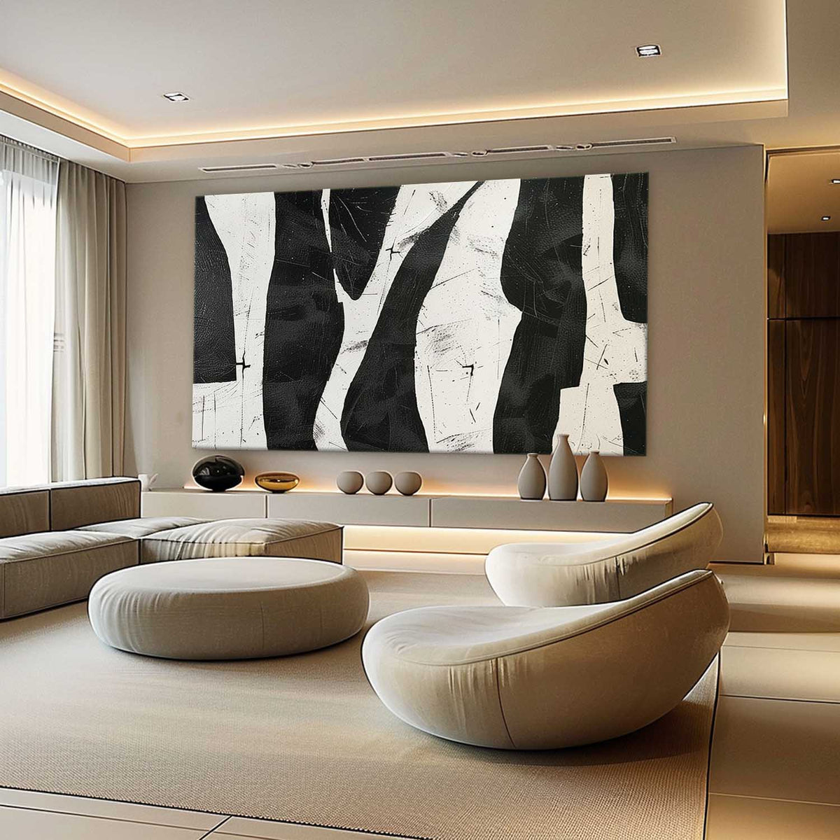 CONTEMPORARY MINIMALIST ART #MA098