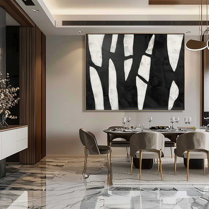 Art minimaliste contemporain #MA099