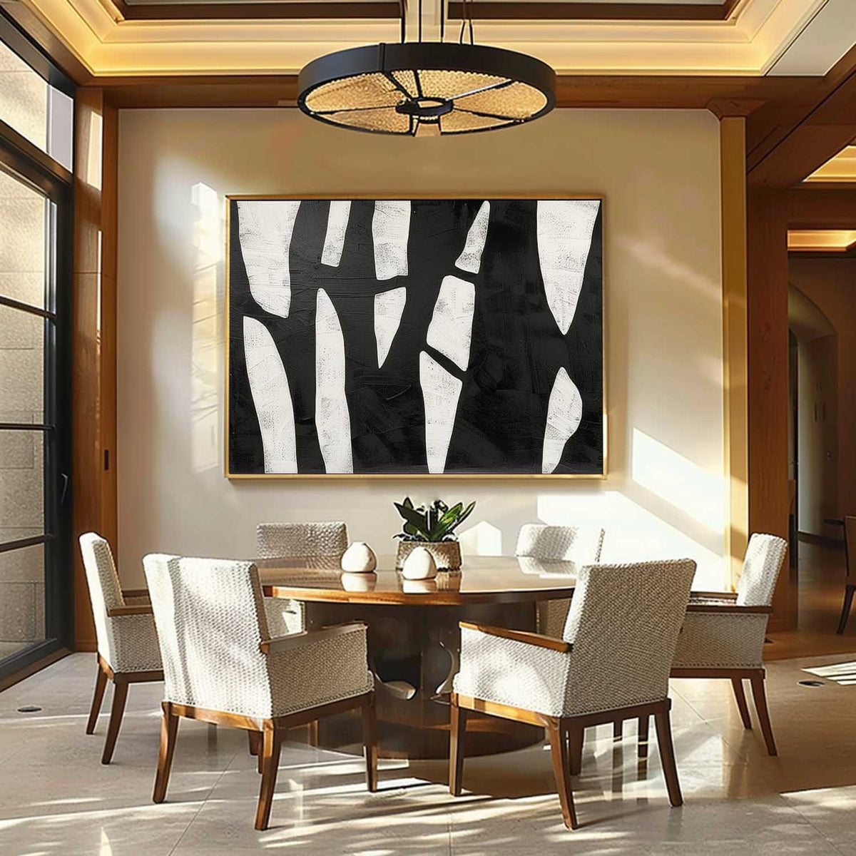 Art minimaliste contemporain #MA099