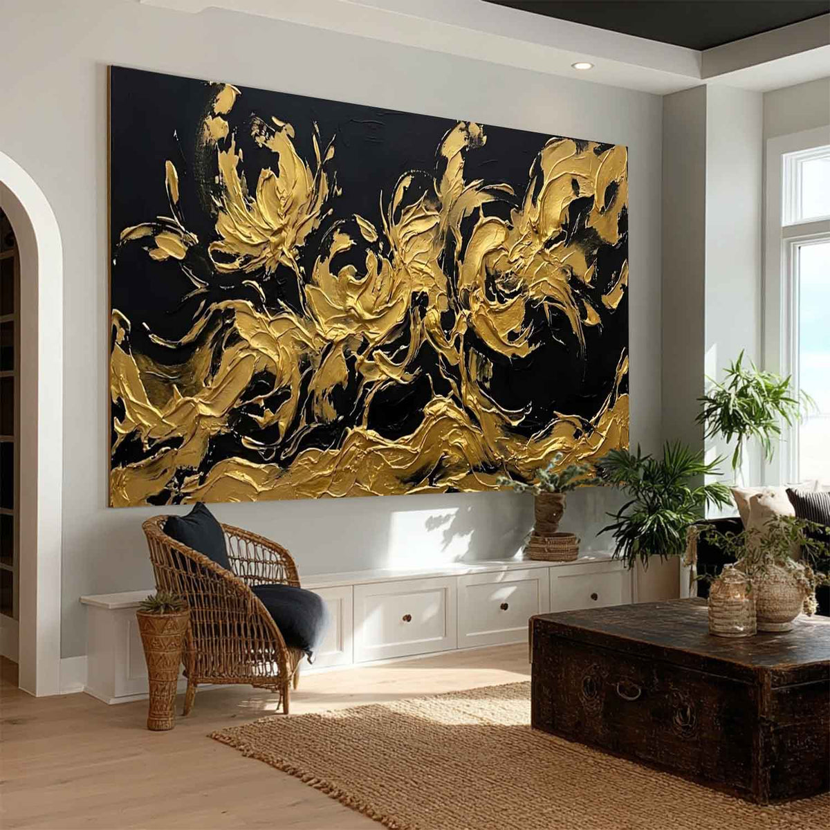 Plaster Art Texure Painting #SG598