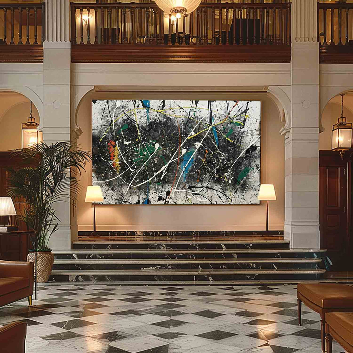 Abstract Expressionist Art #AEA027