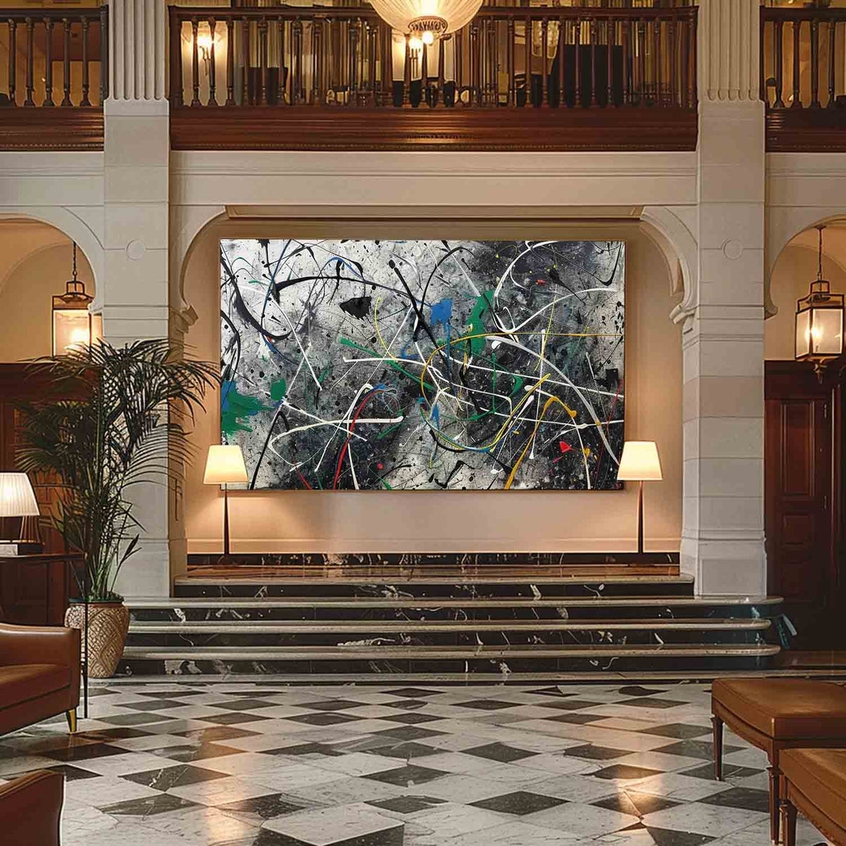 Abstract Expressionist Art #AEA028