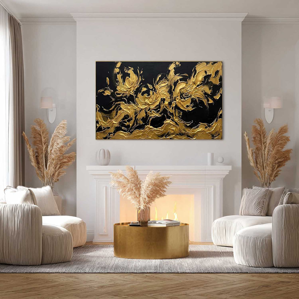 Plaster Art Texure Painting #SG598