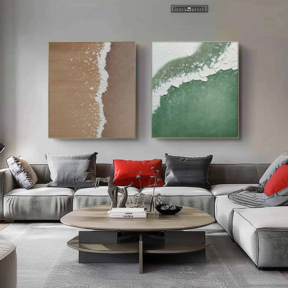 Abstract Painting Set Of 2 #SP156