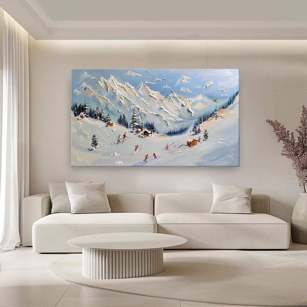 Peinture à texture d'art en plâtre #SG297