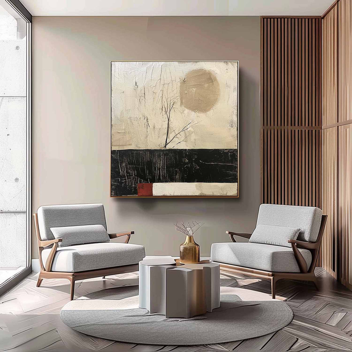 Art mural Wabi-Sabi #TX342