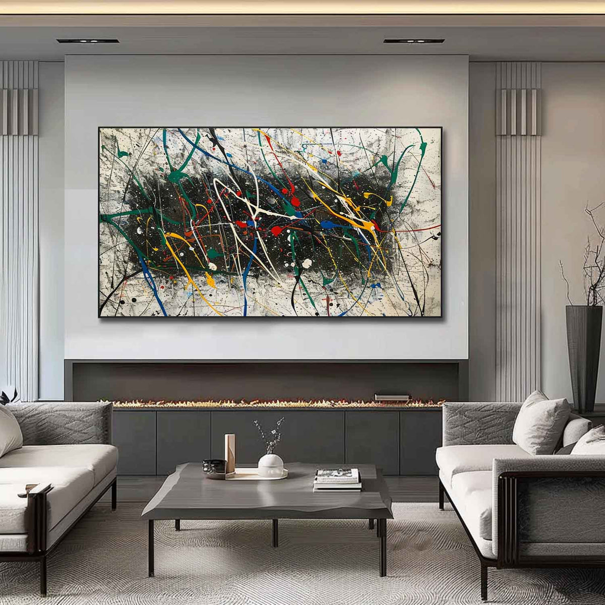 Abstract Expressionist Art #AEA030