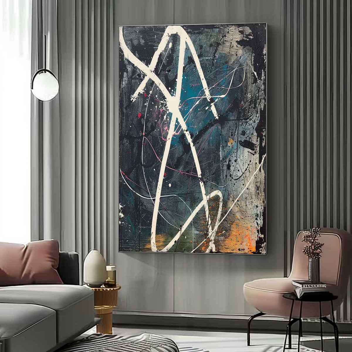 Abstract Expressionist Art #AEA016