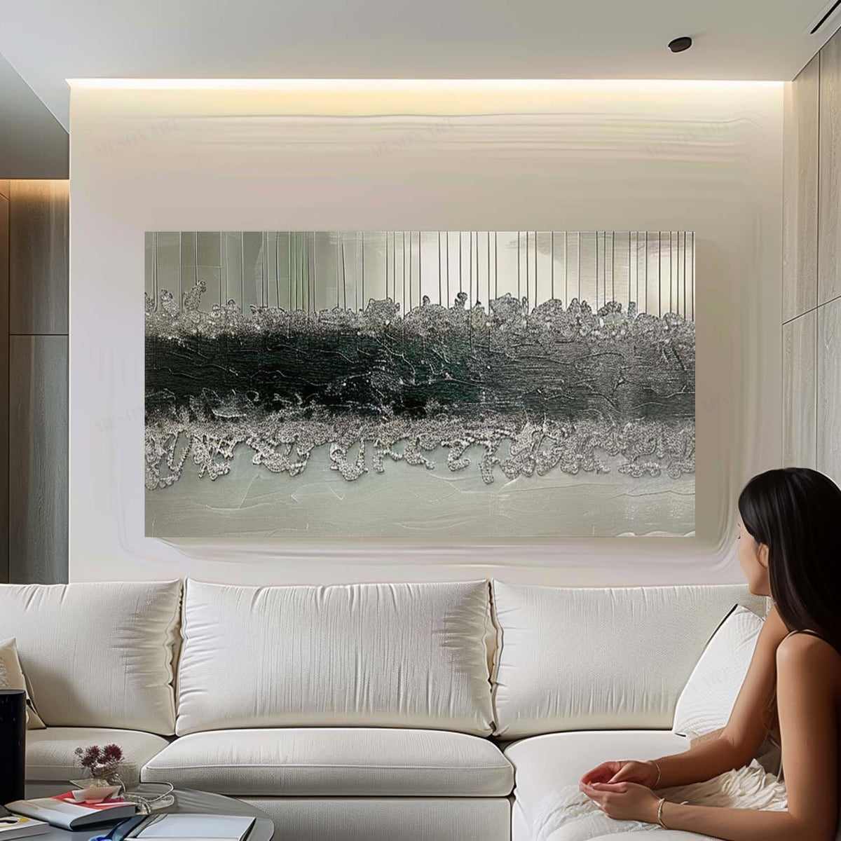 Plaster Art Texture Painting #SG280