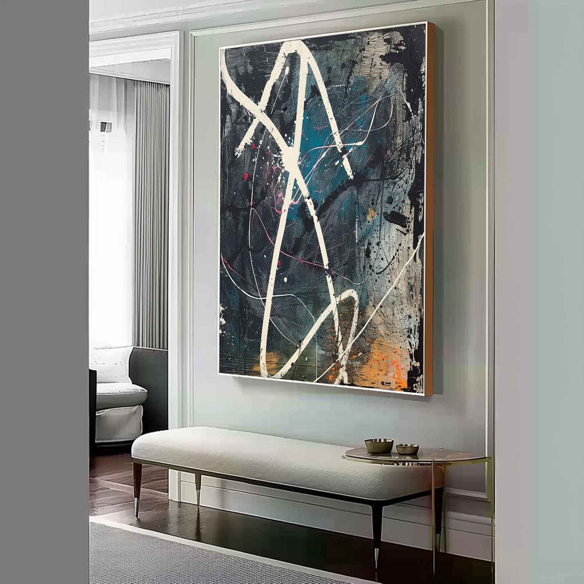 Abstract Expressionist Art #AEA016