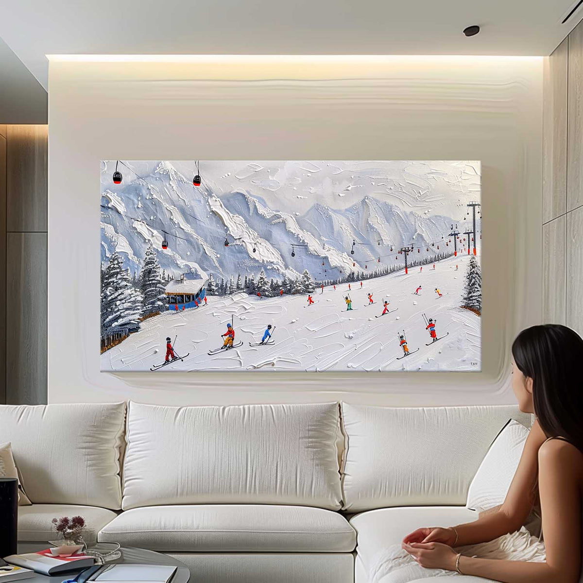Plaster Art Texture Painting #SG295