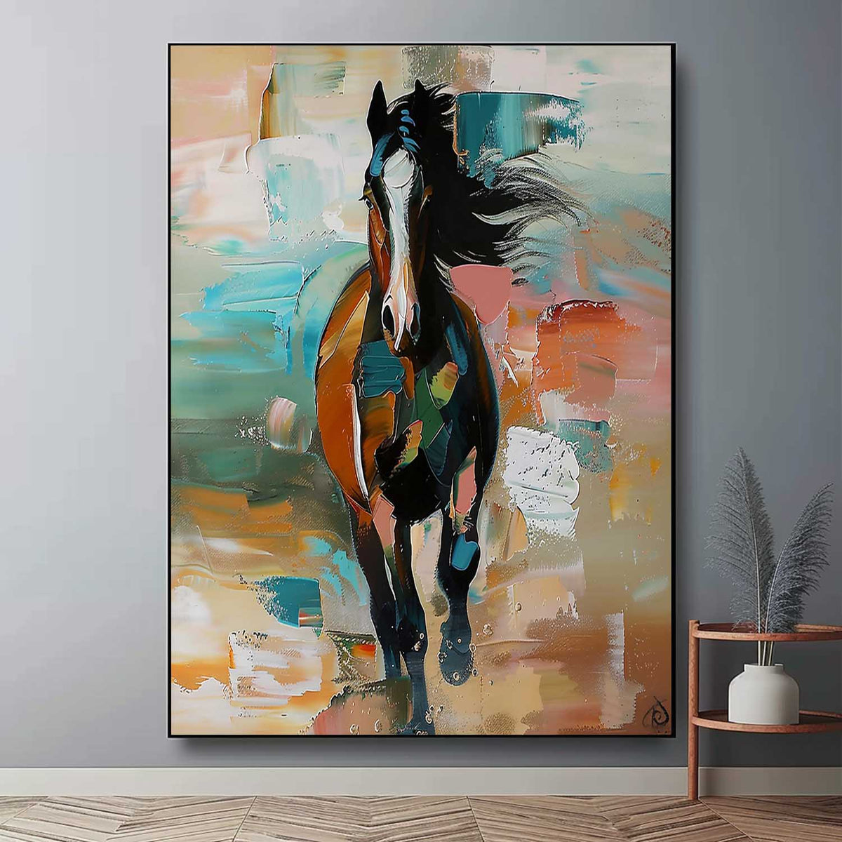 Contemporary Horse Art #HA001