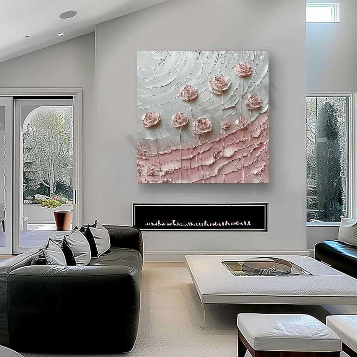 Plaster Art Texture Painting #SG330