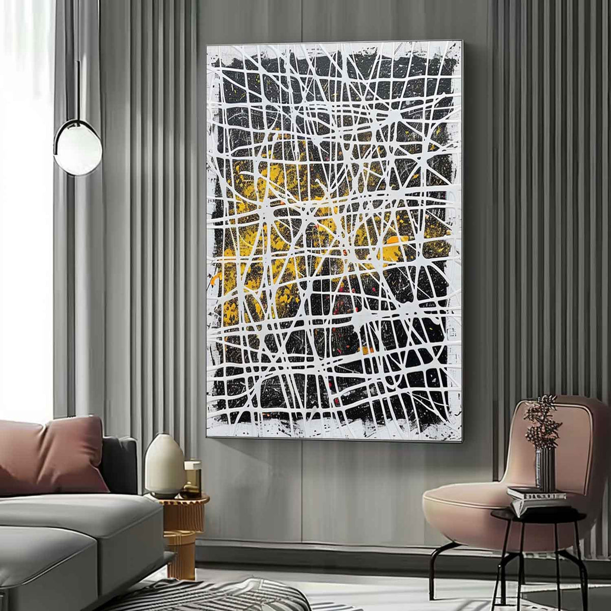 Abstract Expressionist Art #AEA050