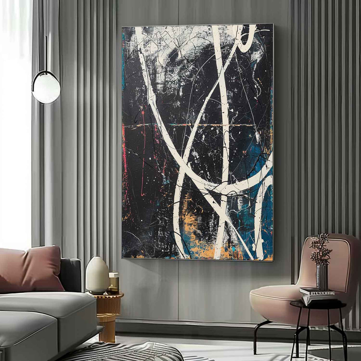 Abstract Expressionist Art #AEA005
