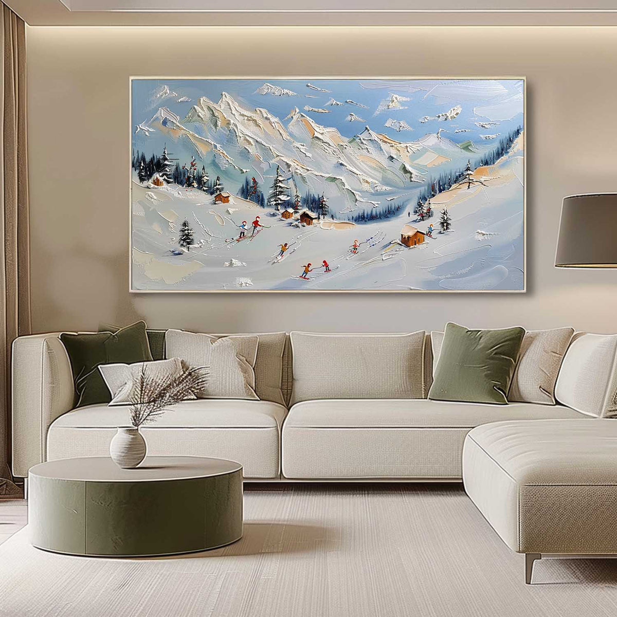 Peinture à texture d'art en plâtre #SG297