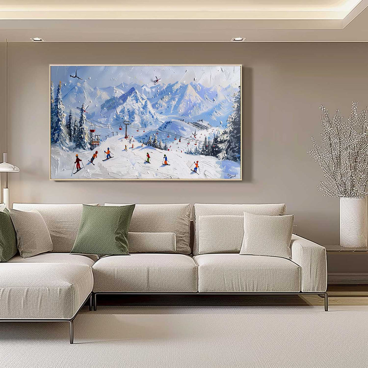 Plaster Art Texture Painting #SG292