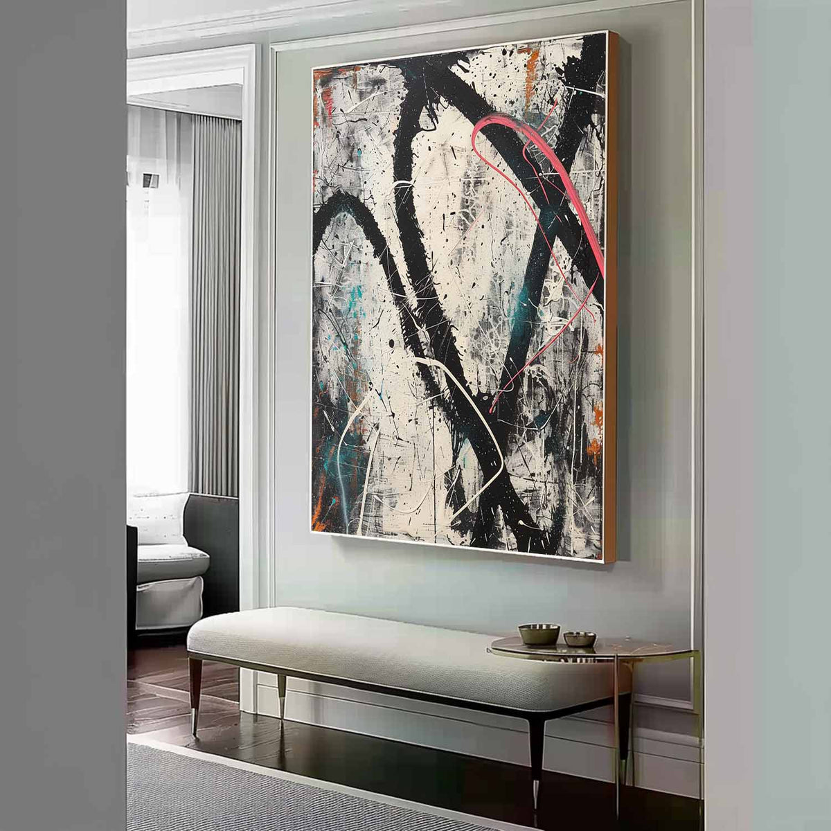 Abstract Expressionist Art #AEA025