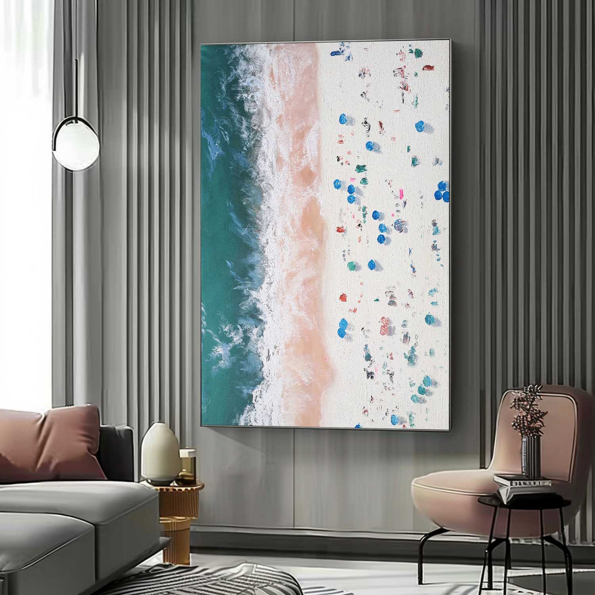 Peinture à texture d'art en plâtre #SG266