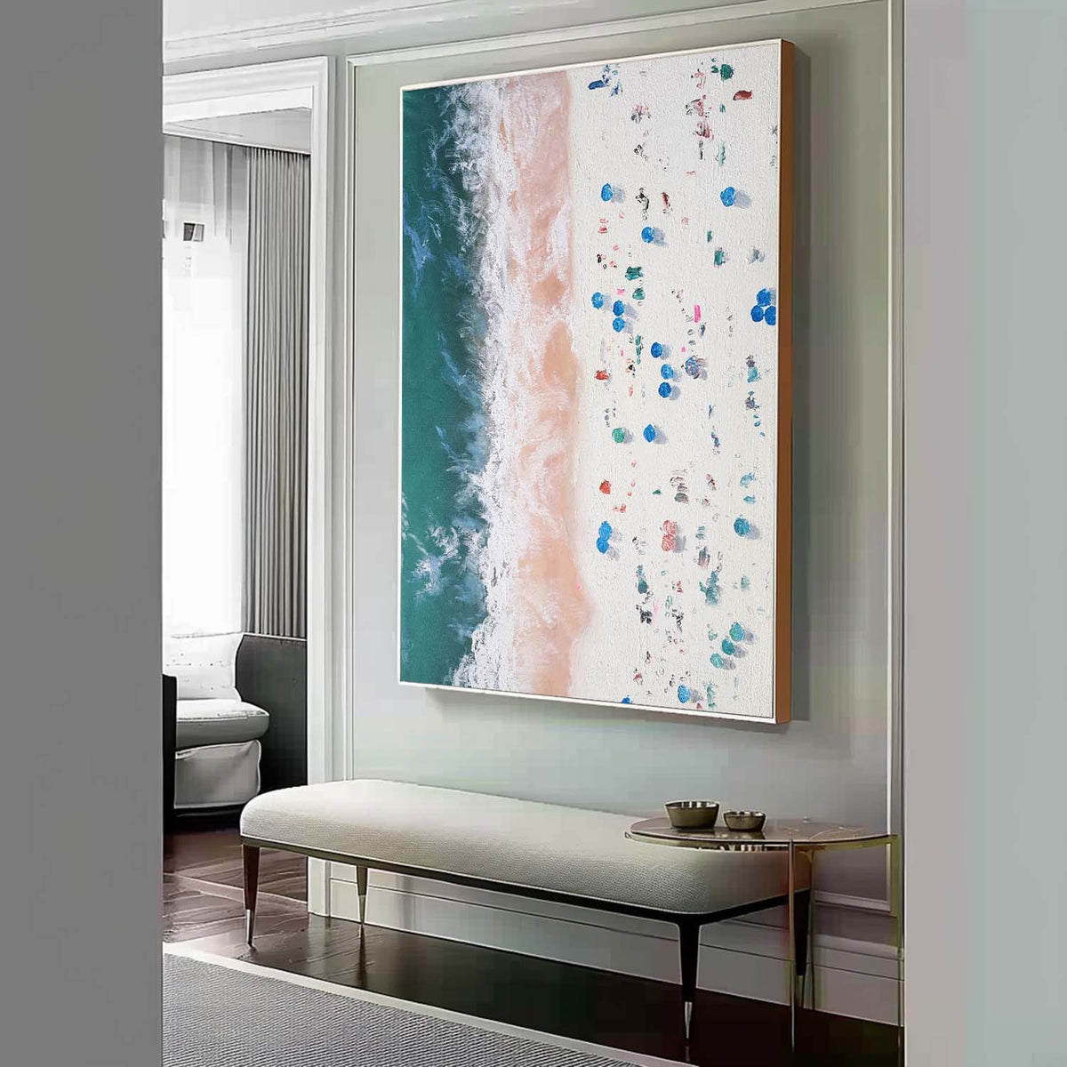 Peinture à texture d'art en plâtre #SG266