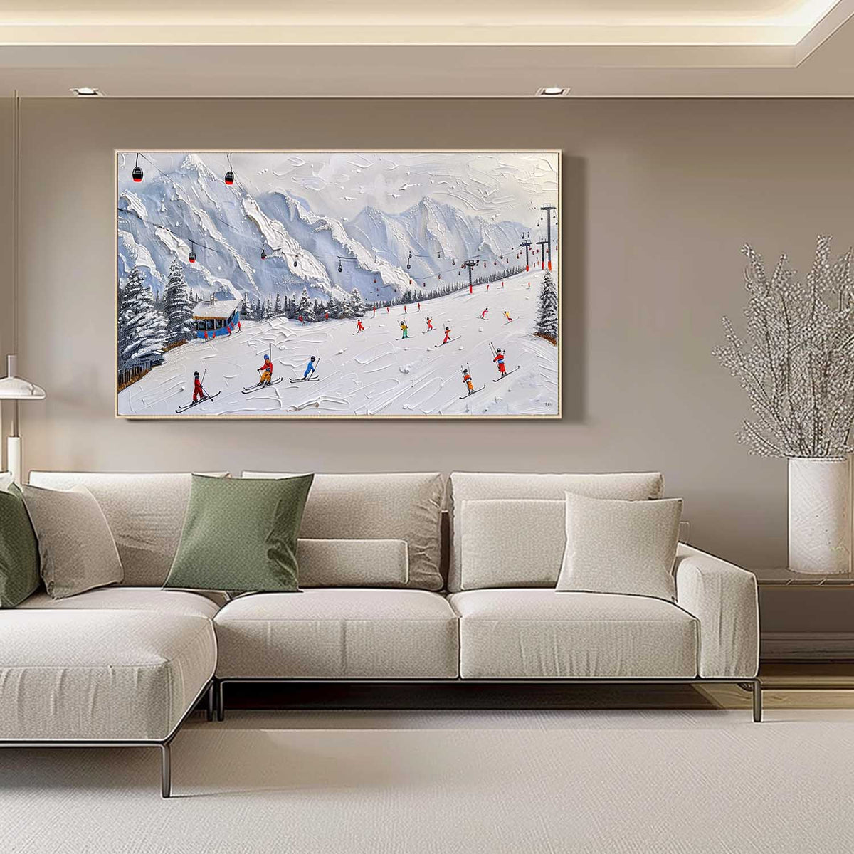 Plaster Art Texture Painting #SG295