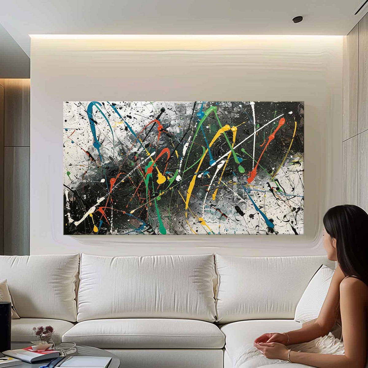 Abstract Expressionist Art #AEA029