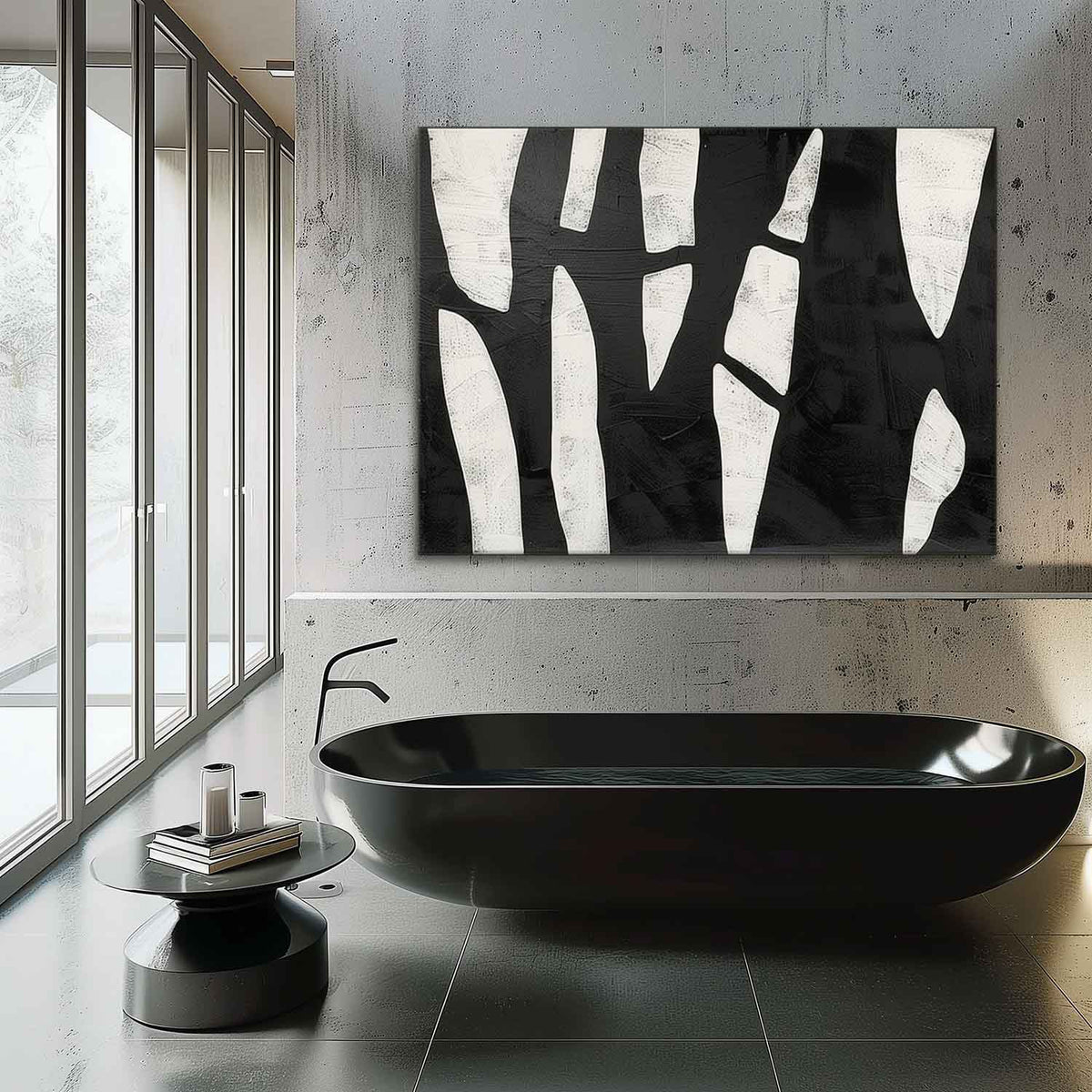 Art minimaliste contemporain #MA099