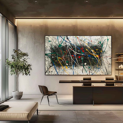 Abstract Expressionist Art #AEA030