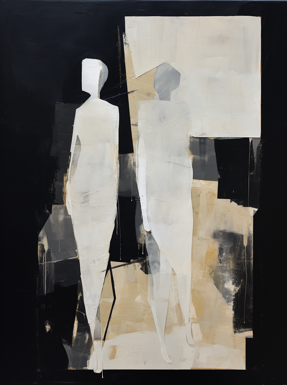 Art minimaliste contemporain #MA022