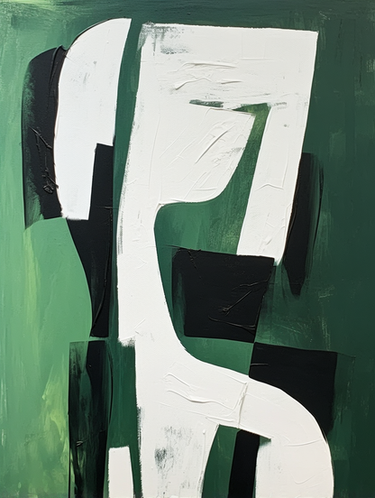 Art minimaliste contemporain #MA037