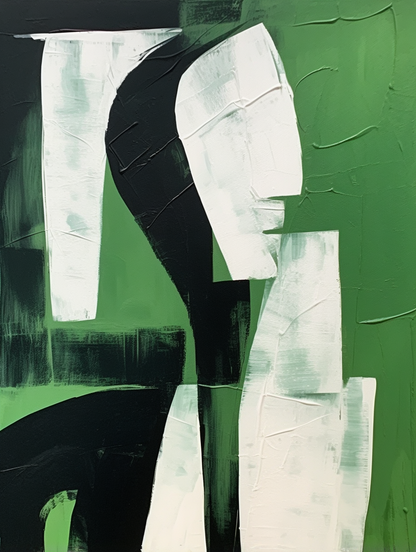 Art minimaliste contemporain #MA043