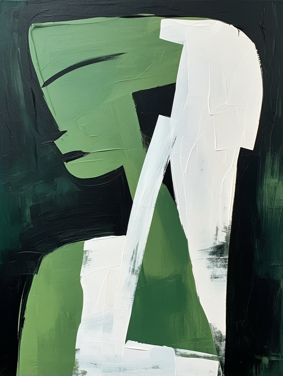 Art minimaliste contemporain #MA036