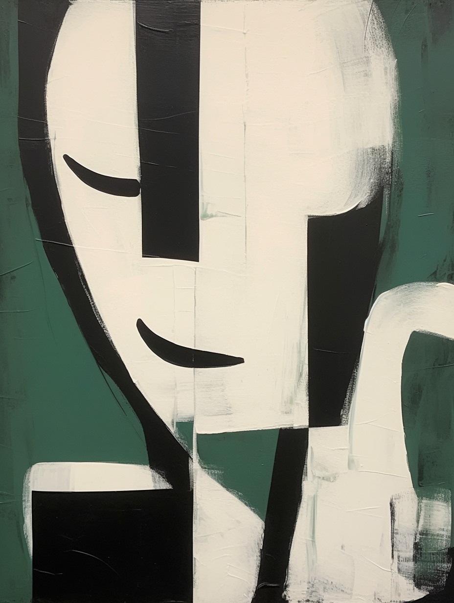 Art minimaliste contemporain #MA052