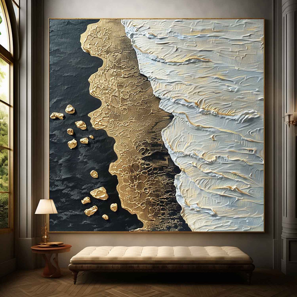 Plaster Art Texture Painting #SG287