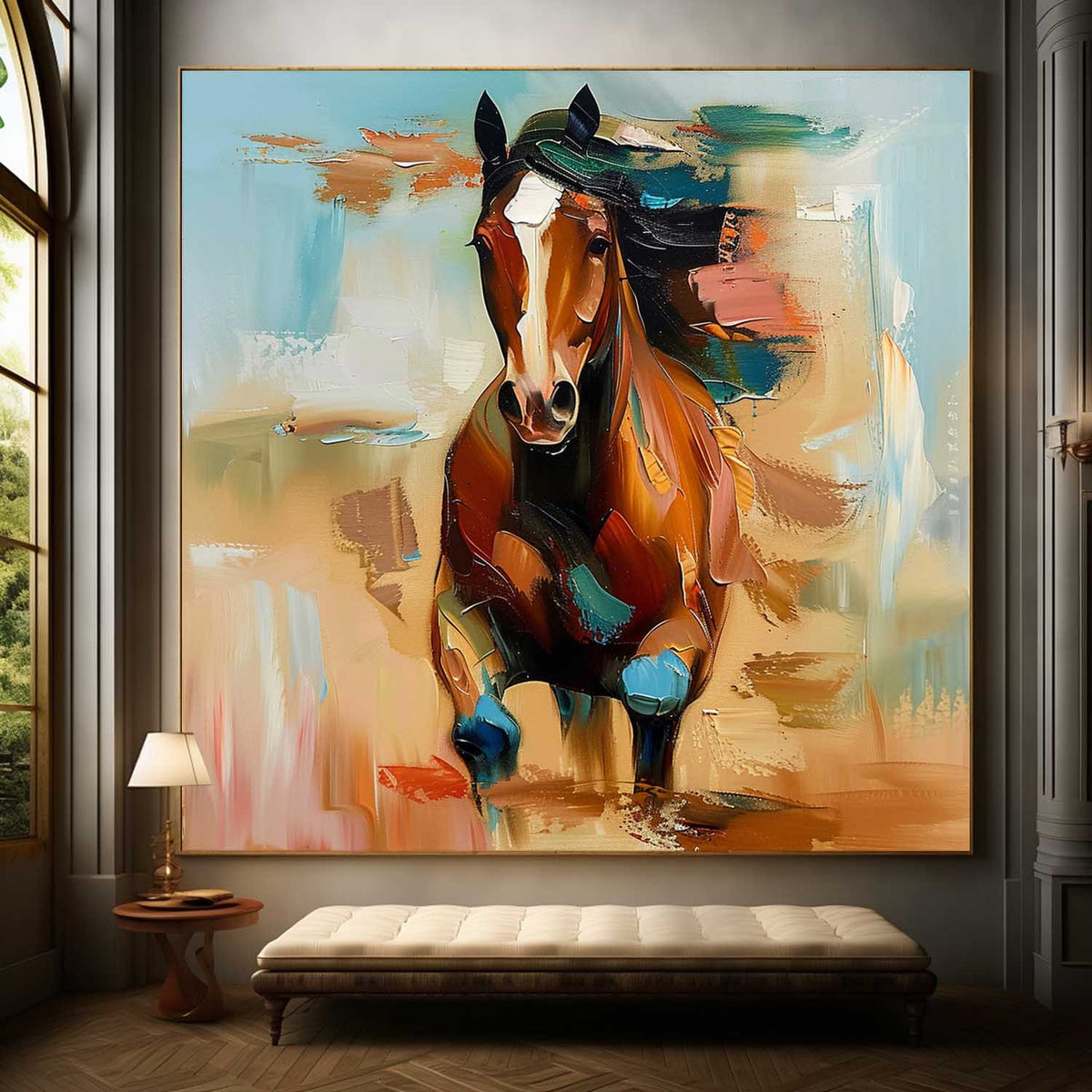Contemporary Horse Art #HA004