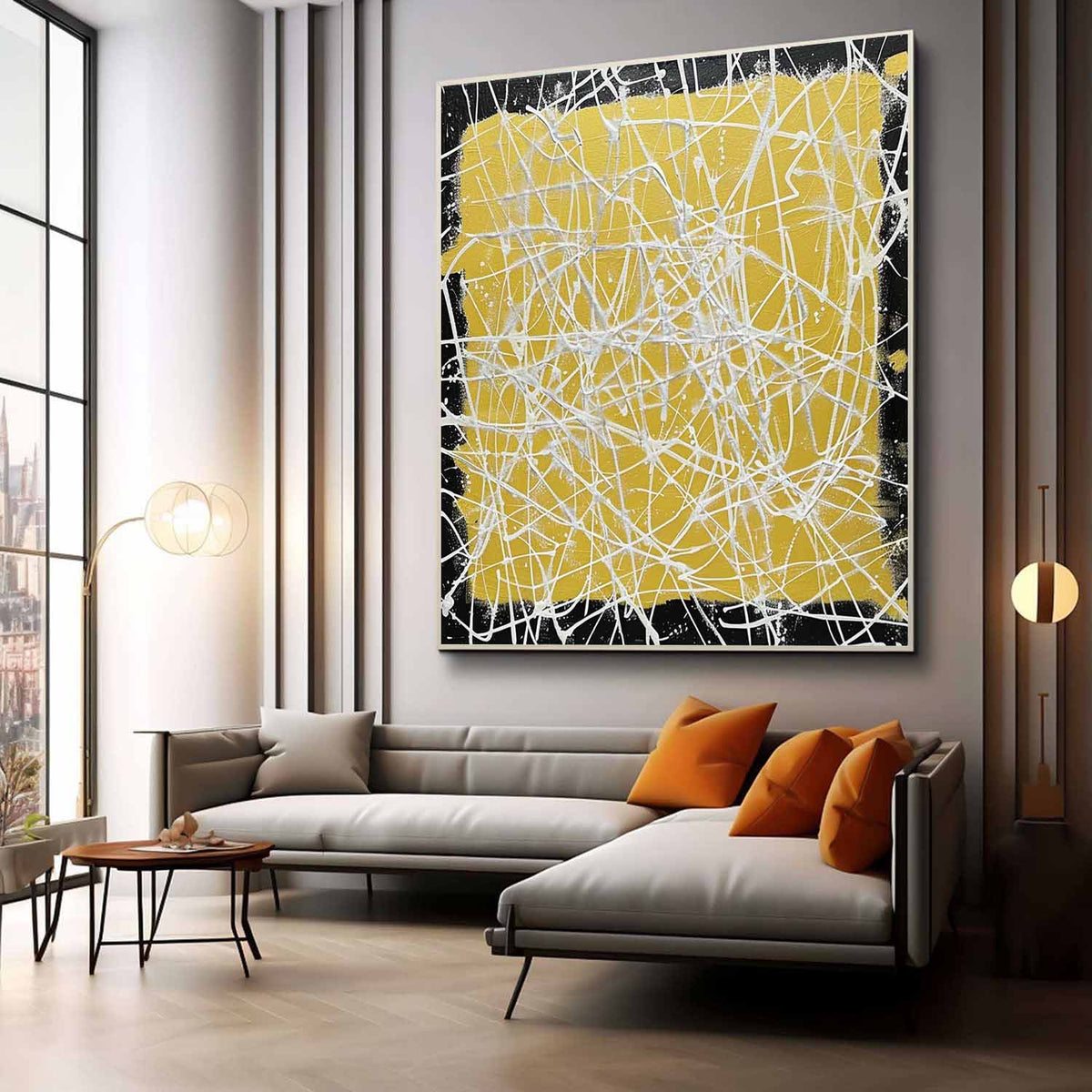 Abstract Expressionist Art #AEA052