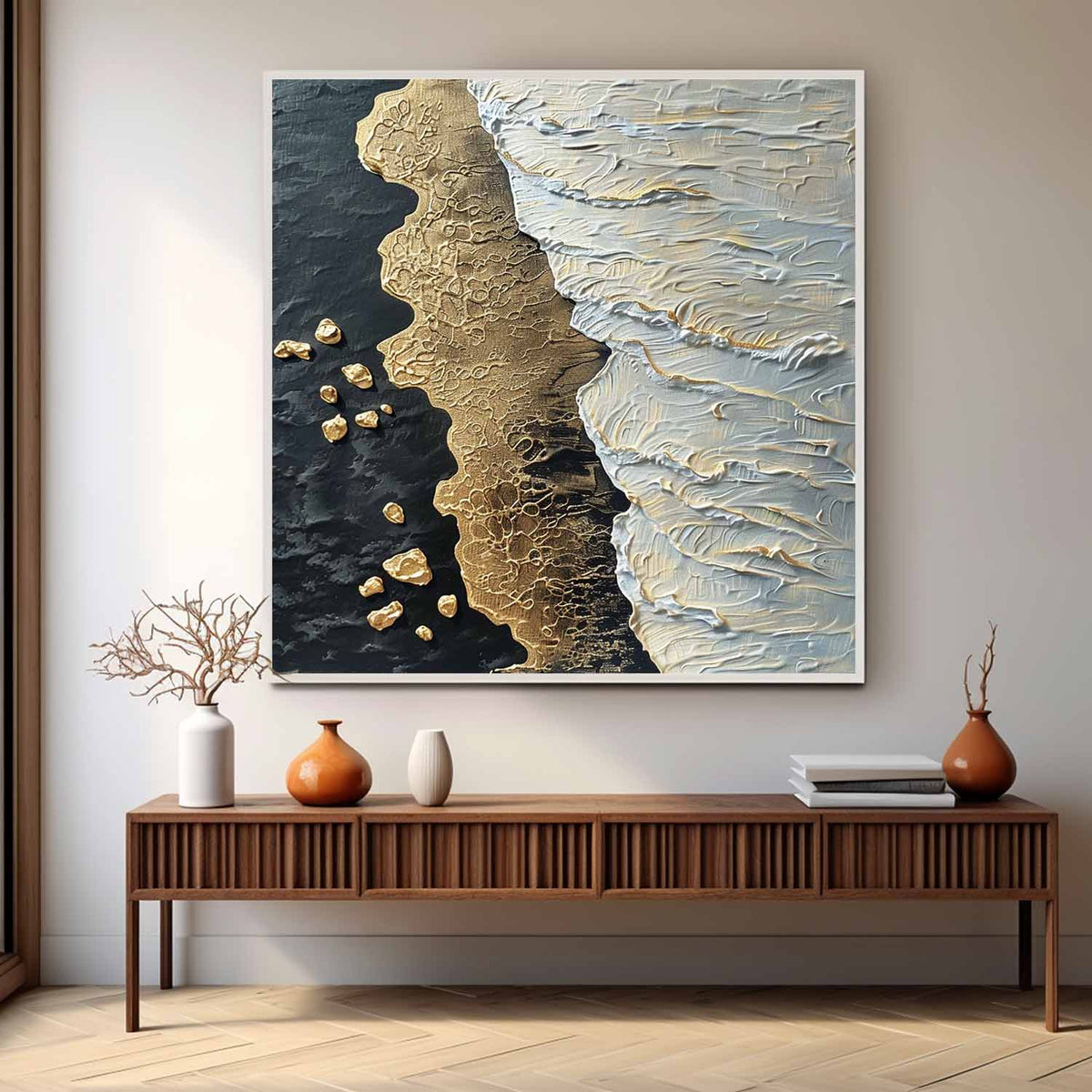 Plaster Art Texture Painting #SG287