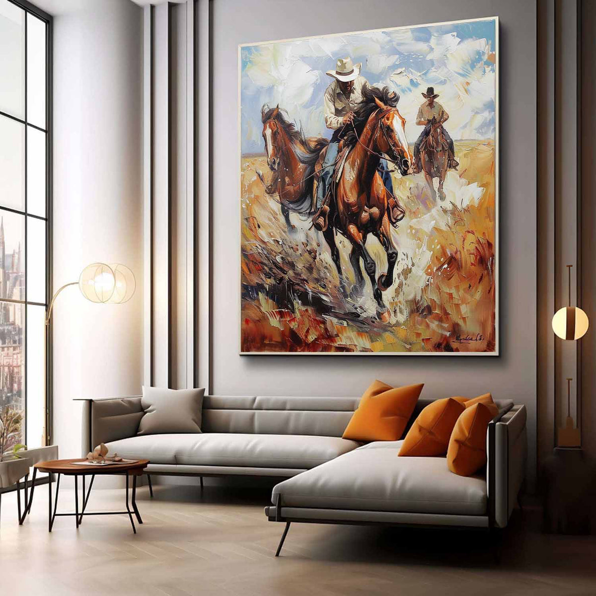 Contemporary Horse Art #HA009
